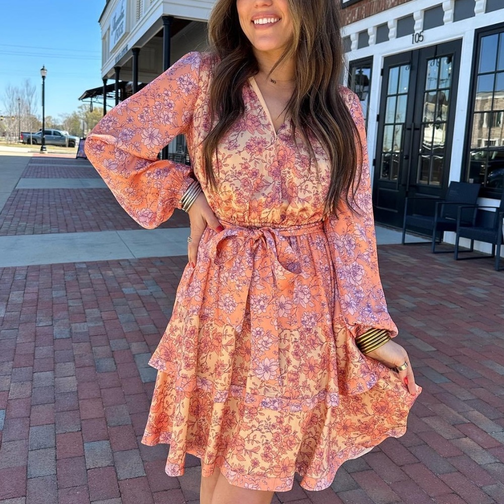 Current Air Calling Daisy Floral Dress